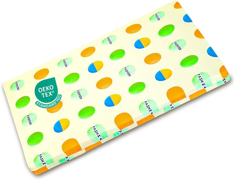 VUCWS 2025 Upgraded Pack and Play Mattress 38" x 26", Soft Firm Premium Foam Pack N Play Mattresses Odorless Breathable Comfort Baby Foam Portable Playpen Mattresses (Color Circles) - Image 1